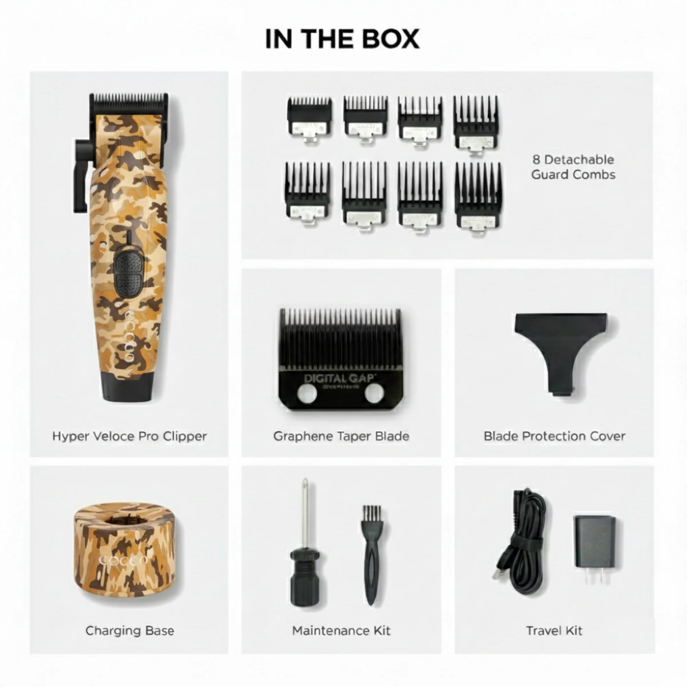 COCCO HYPER VELOCE PRO CLIPPER (CAMO)