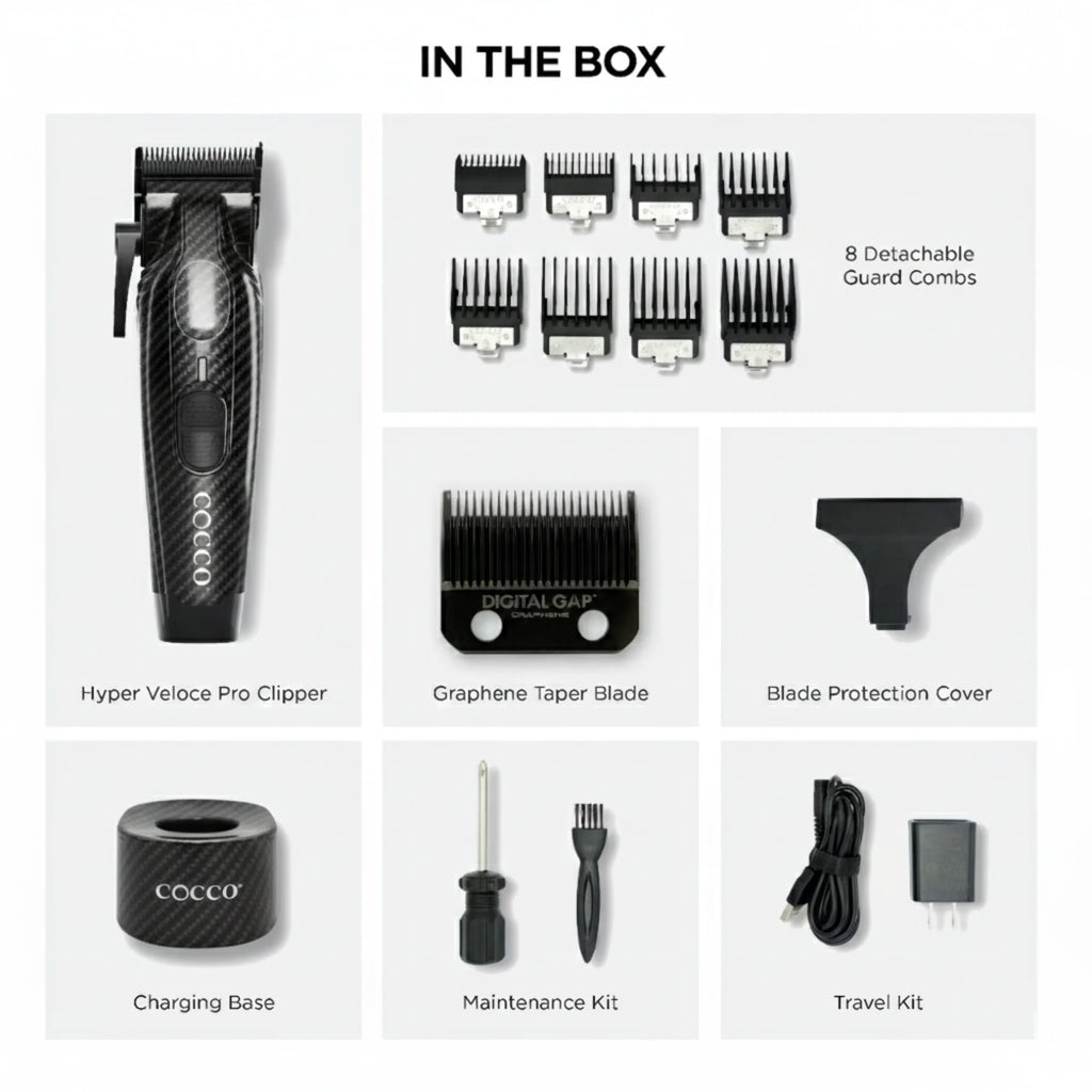 COCCO HYPER VELOCE PRO CLIPPER (CARBON FIBER)