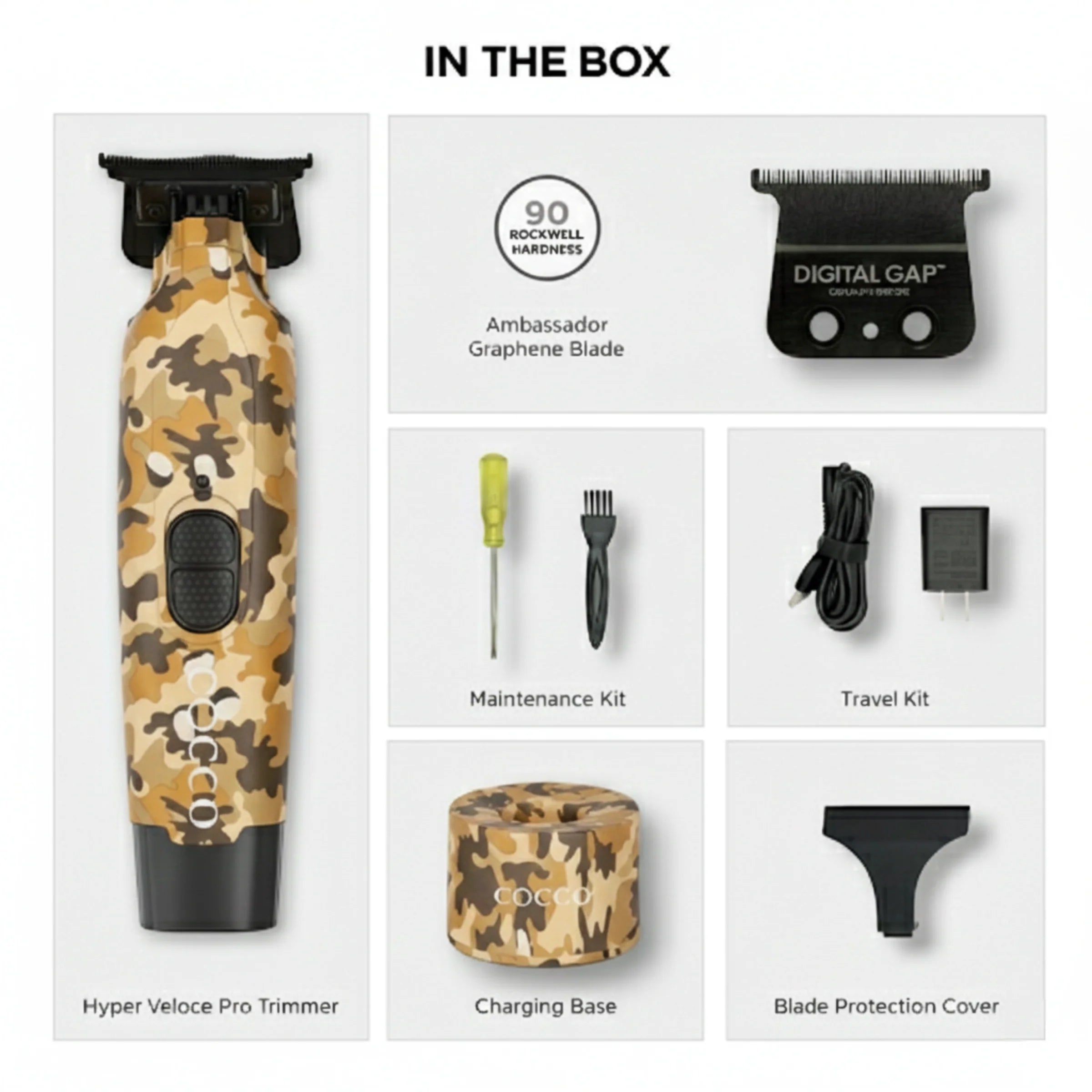 COCCO HYPER VELOCE PRO TRIMMER (CAMO)