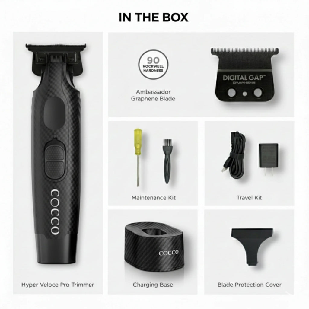 COCCO HYPER VELOCE PRO TRIMMER (CARBON FIBER)
