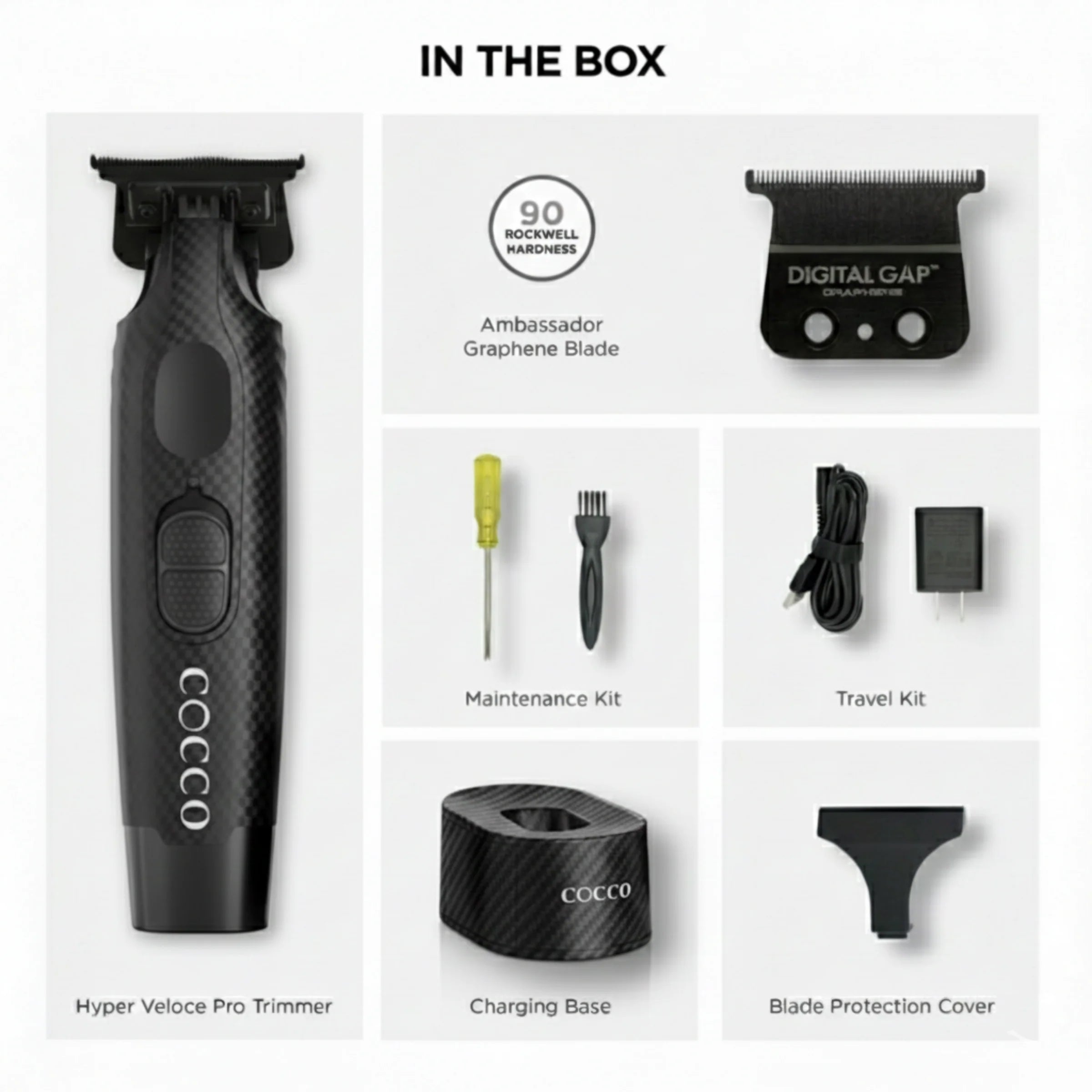 COCCO HYPER VELOCE PRO TRIMMER (CARBON FIBER)