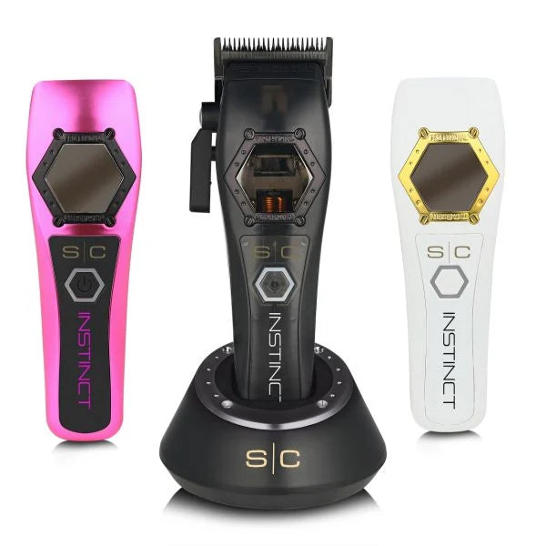 S|C INSTINCT METAL PROFESSIONAL HAIR CLIPPER WITH IN2 VECTOR MOTOR